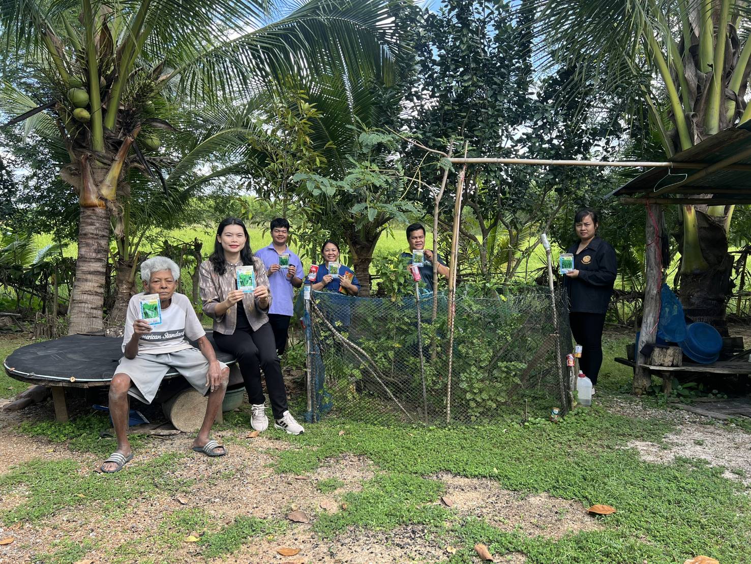 👩🏻‍🌾🥬 สพอ.วังน้ำเย็น ส่งเสริมการปลูกผักสวนครัว สร้างความมั่นคงทางอาหารในครัวเรือน 🥬👩🏻‍🌾