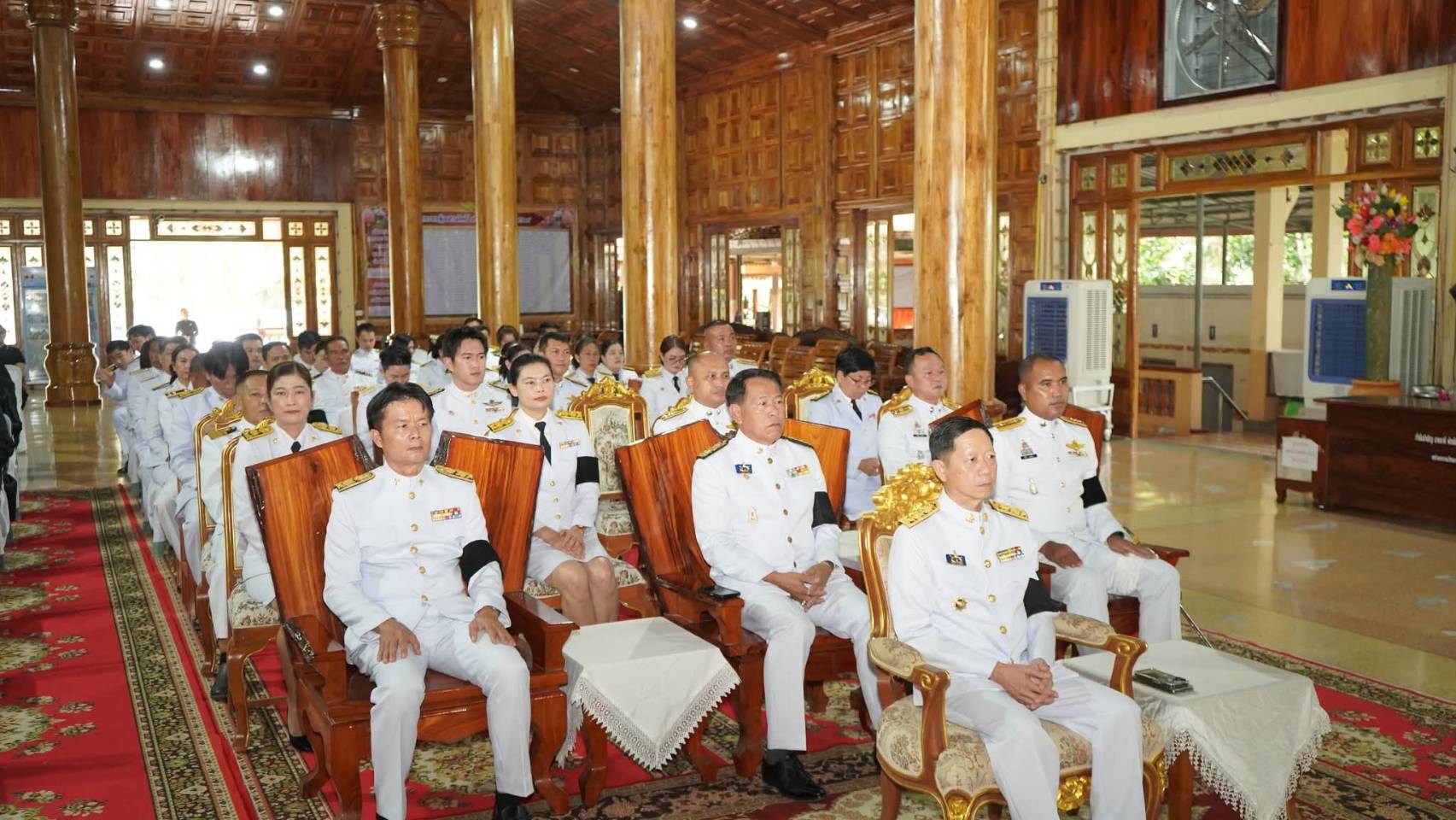 สพอ.วังน้ำเย็น เข้าร่วมพิธีถวายน้ำสรงพระบรมศพสมเด็จพระนางเจ้าสิริกิติ์ พระบรมราชินีนาถ พระบรมราชชนนีพันปีหลวง น้อมรำลึกในพระมหากรุณาธิคุณอันหาที่สุดมิได้