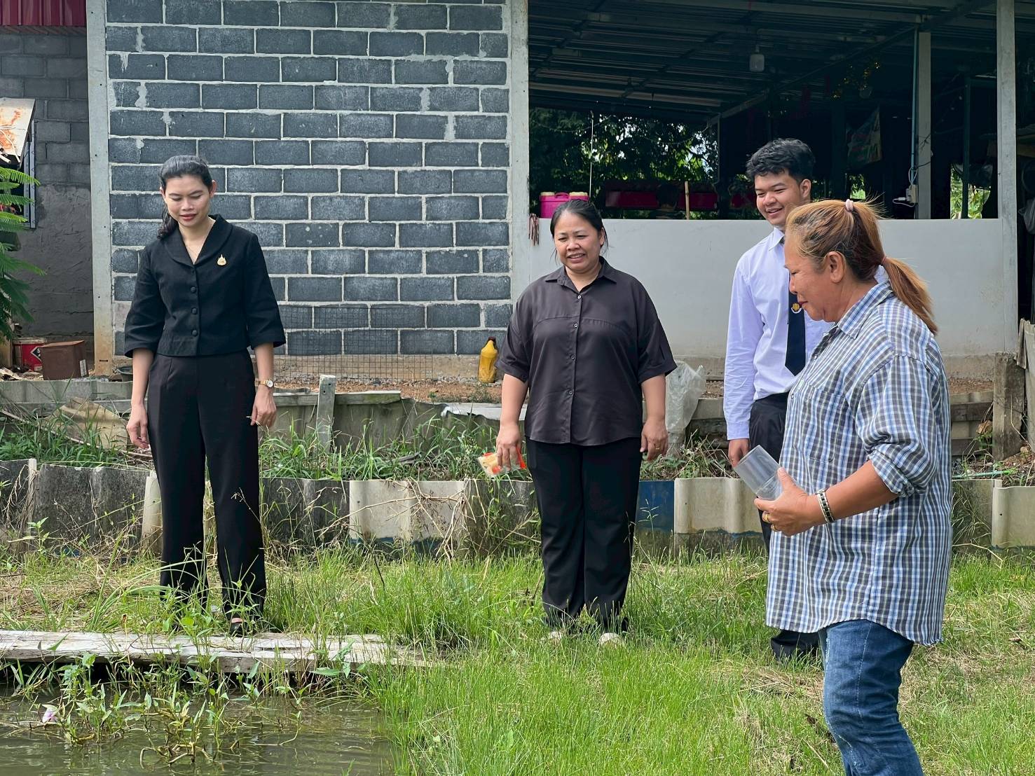 📣 สพอ.วังน้ำเย็น ลงพื้นที่ติดตามการดำเนินงาน “ ศูนย์เรียนรู้ทฤษฏีใหม่ประยุกต์ โคก หนอง นา ” 