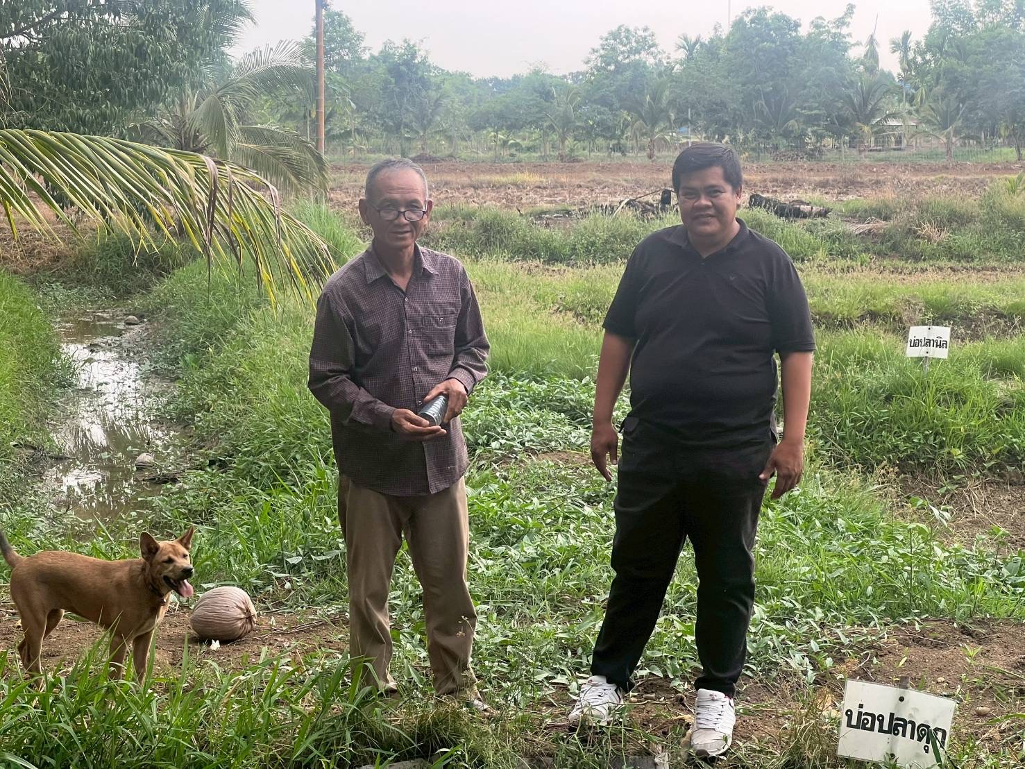 สพอ.วังน้ำเย็น ลงพื้นที่ติดตามการดำเนินงาน ศูนย์เรียนรู้การพัฒนาคุณภาพชีวิตตามหลักทฤษฏีใหม่ประยุกต์สู่ "โคก หนอง นา"