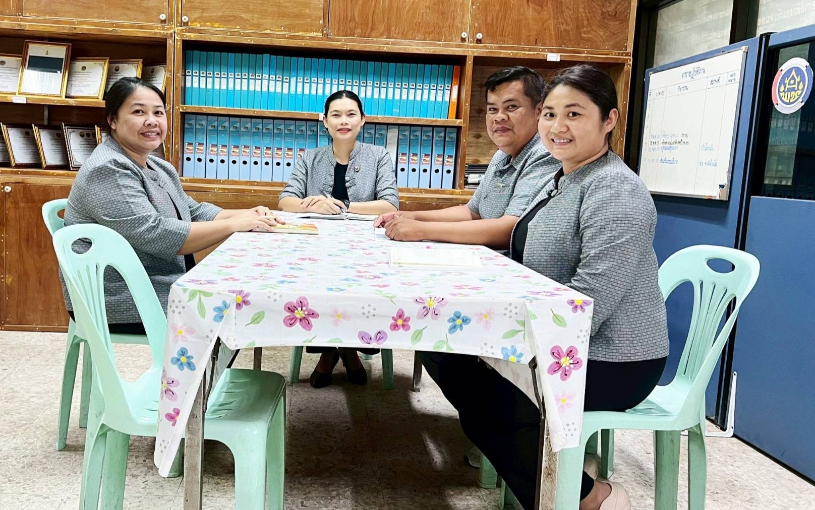 สพอ.วังน้ำเย็น ประชุมเจ้าหน้าที่พัฒนาชุมชน สำนักงานพัฒนาชุมชนอำเภอวังน้ำเย็น ประจำเดือนพฤษภาคม