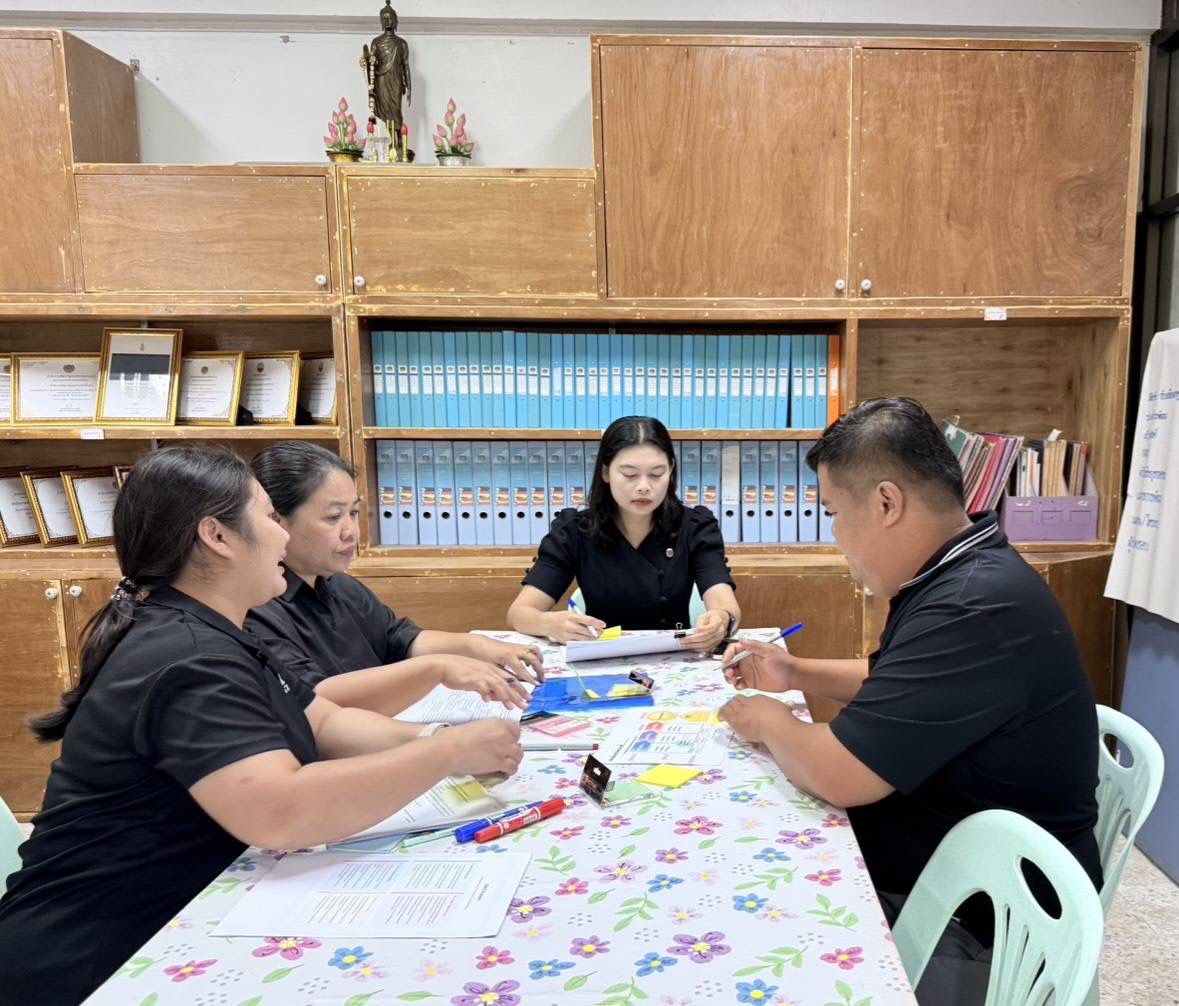 สพอ.วังน้ำเย็น ทบทวนการจัดทำแผนการพัฒนาชุมชนเชิงพื้นที่แบบบูรณาการ ระยะ 3 ปี (พ.ศ. 2568 - 2570) เขตพื้นที่จังหวัดสระแก้ว
