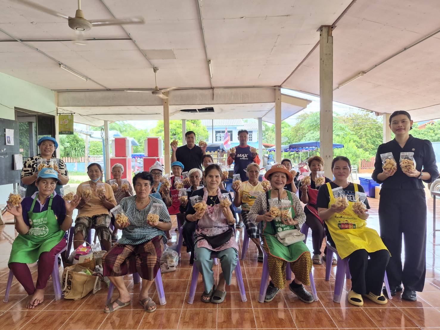  สพอ.วังน้ำเย็น ดำเนินโครงการส่งเสริมการออมและพัฒนาทักษะทางการเงิน (Financial Literacy )  บ้านคลองพัฒนา