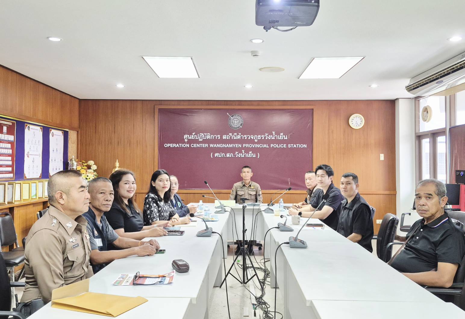 สพอ.วังน้ำเย็น ร่วมประชุมติดตามให้คำแนะนำ โครงการดำเนินงานตำบลยั่งยืน เพื่อแก้ไขปัญหายาเสพติด แบบครบวงจรตามยุทธศาสตร์ชาติ 