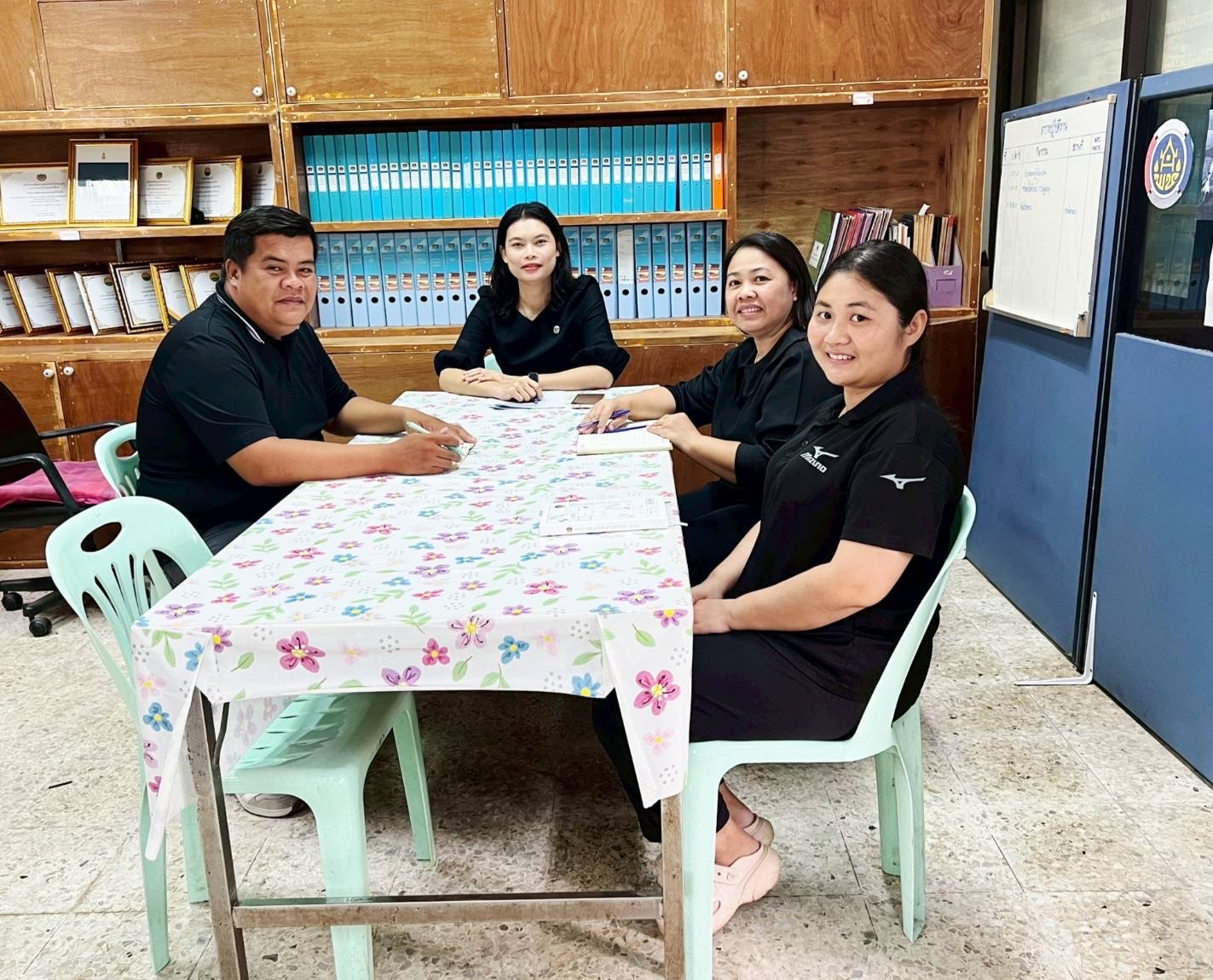 สพอ.วังน้ำเย็น ประชุมเจ้าหน้าที่พัฒนาชุมชน สำนักงานพัฒนาชุมชนอำเภอวังน้ำเย็น ประจำเดือน กรกฎาคม