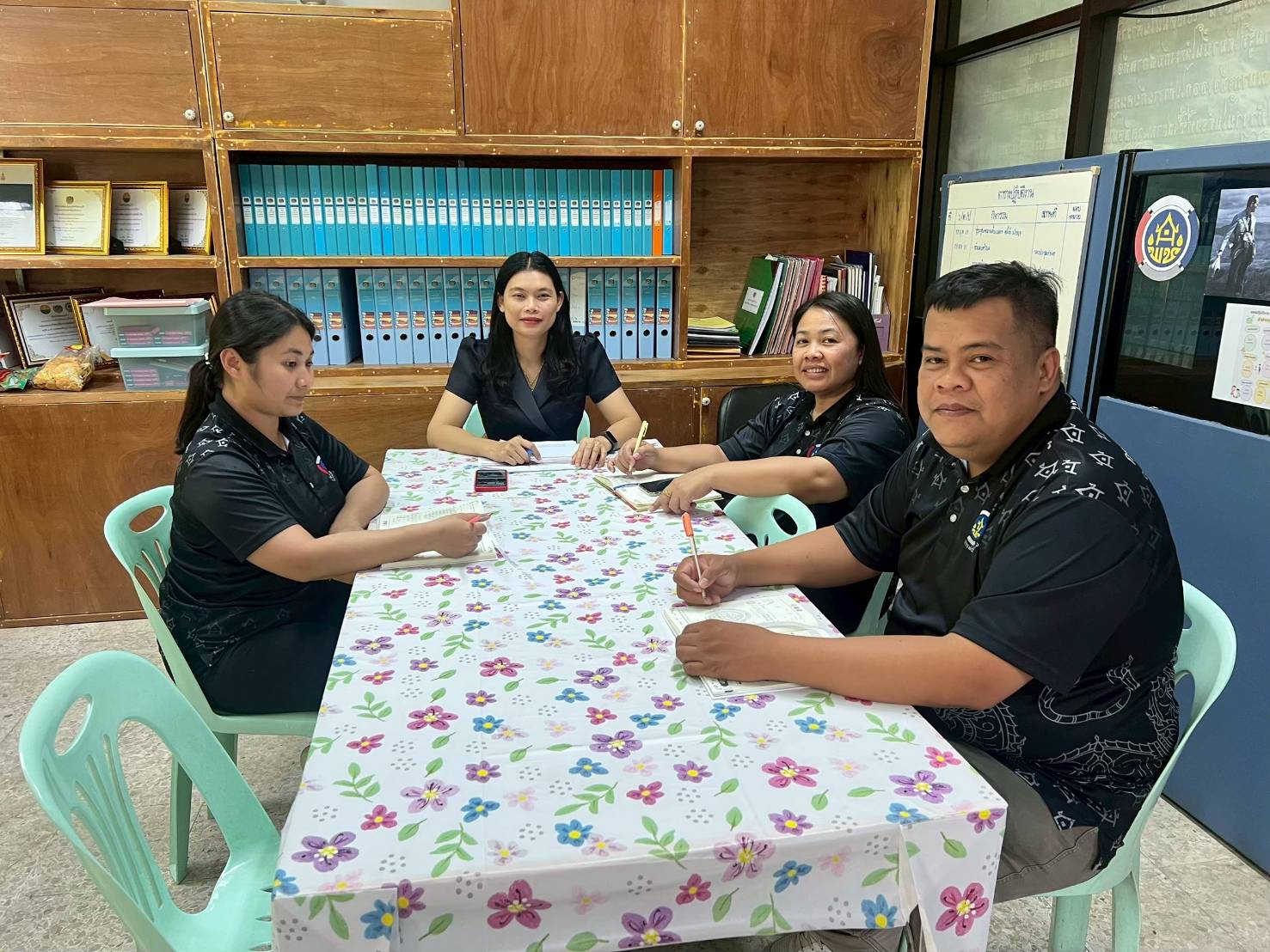  สพอ.วังน้ำเย็น ประชุมเจ้าหน้าที่พัฒนาชุมชน สำนักงานพัฒนาชุมชนอำเภอวังน้ำเย็น ประจำเดือน สิงหาคม